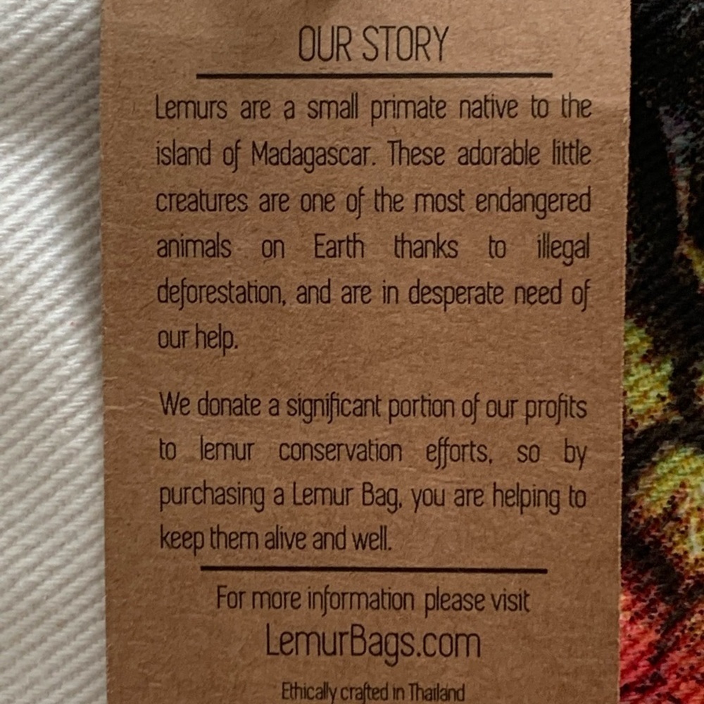 Lemur bag - Picture 3 of 6